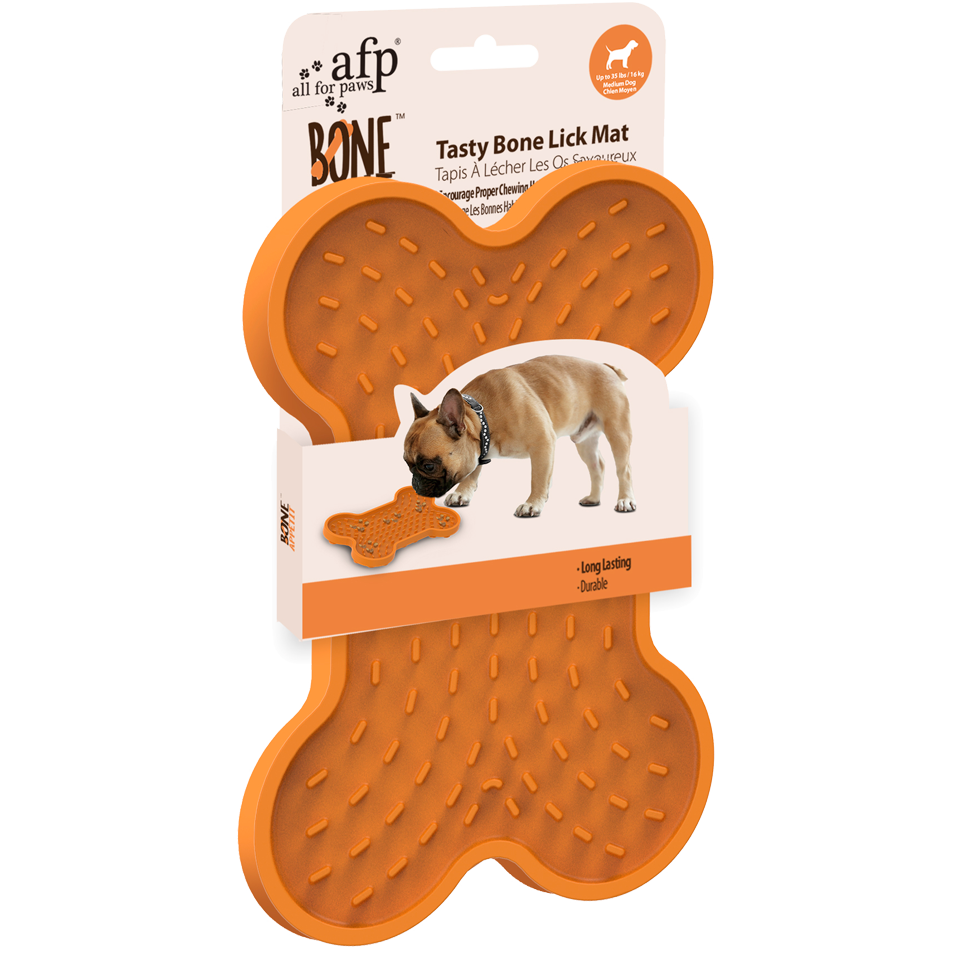AFP Bone Appetit - Tasty Bone Lick Mat - size S - product view
