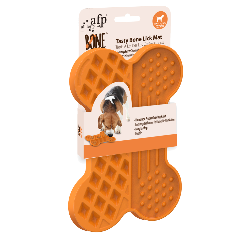 AFP Bone Appetit - Tasty Bone Lick Mat - size L - product view