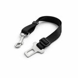Buddies black adjustable dog safety belt for car travel