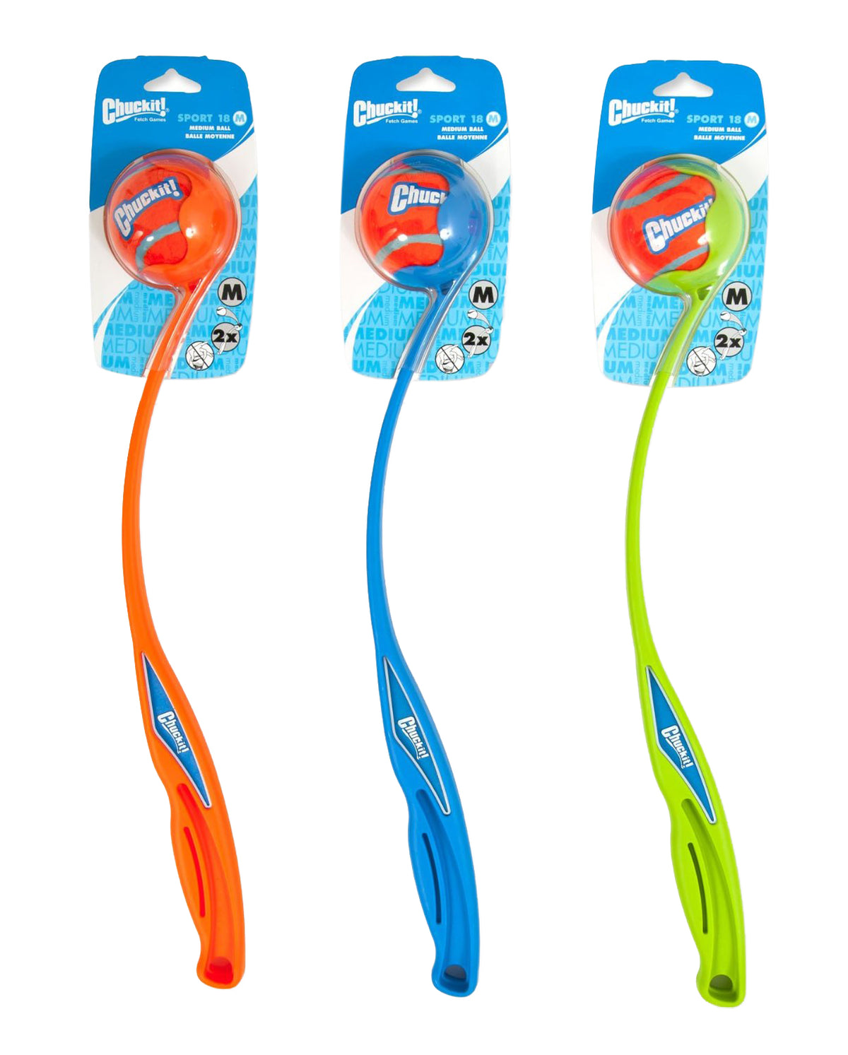 Chuckit! Sport Launcher — Ball Size: M, Launcher Length: 45 CM