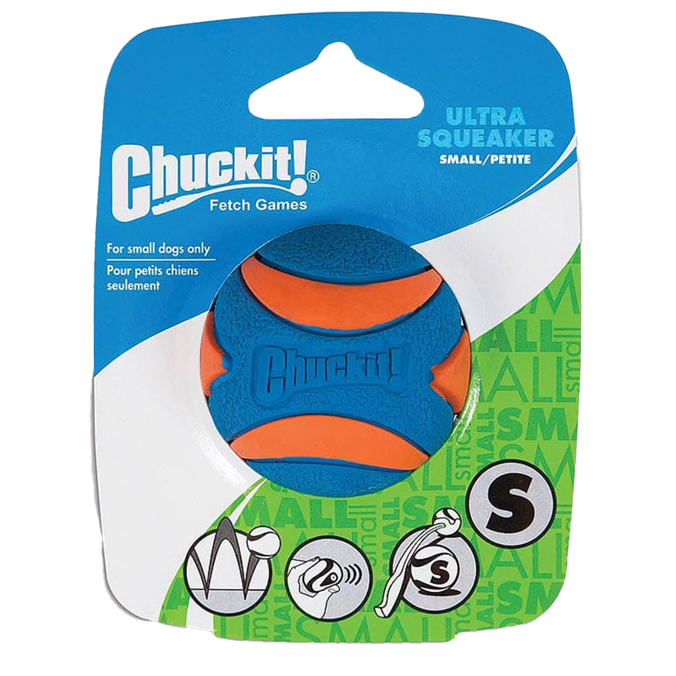 Chuckit! Ultra Squeaker Ball S (1-pack) - dog toy