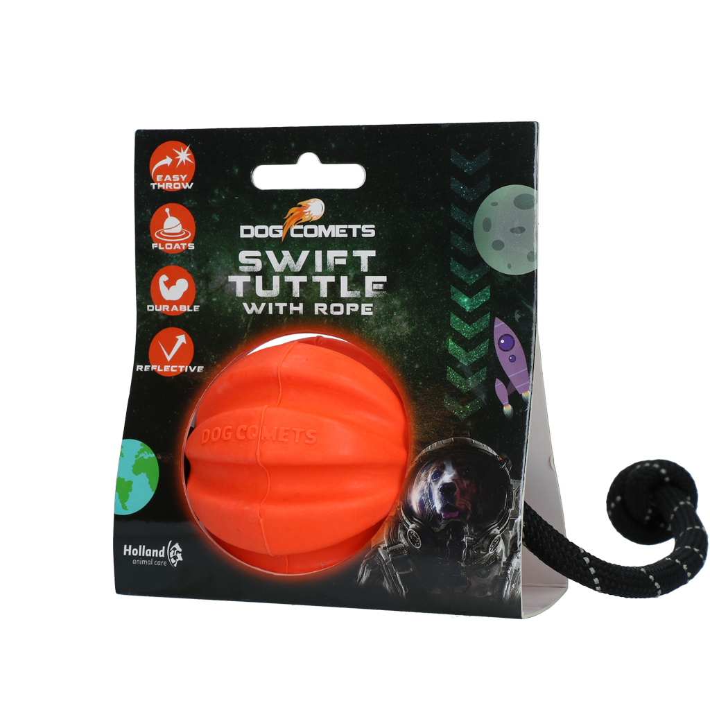 Dog Comets Rubber Ball With or Without Rope detail 4