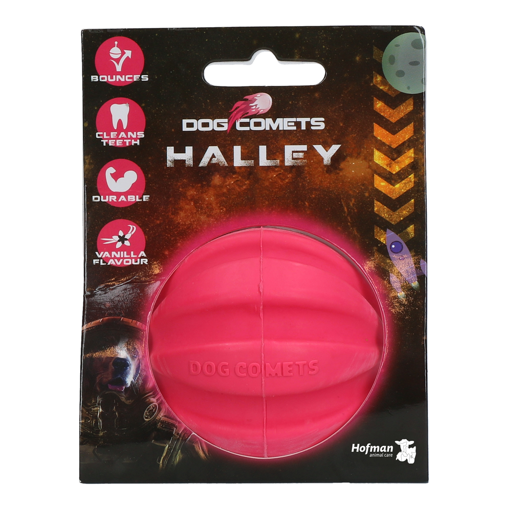 Dog Comets Rubber Ball With or Without Rope detail 5