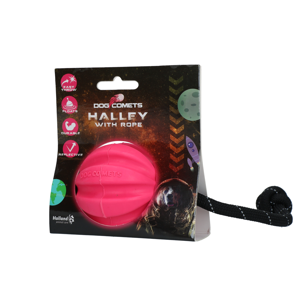 Dog Comets Rubber Ball With or Without Rope detail 9