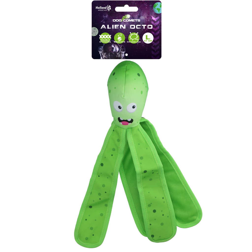 Dog Comets Alien Octo L - Green