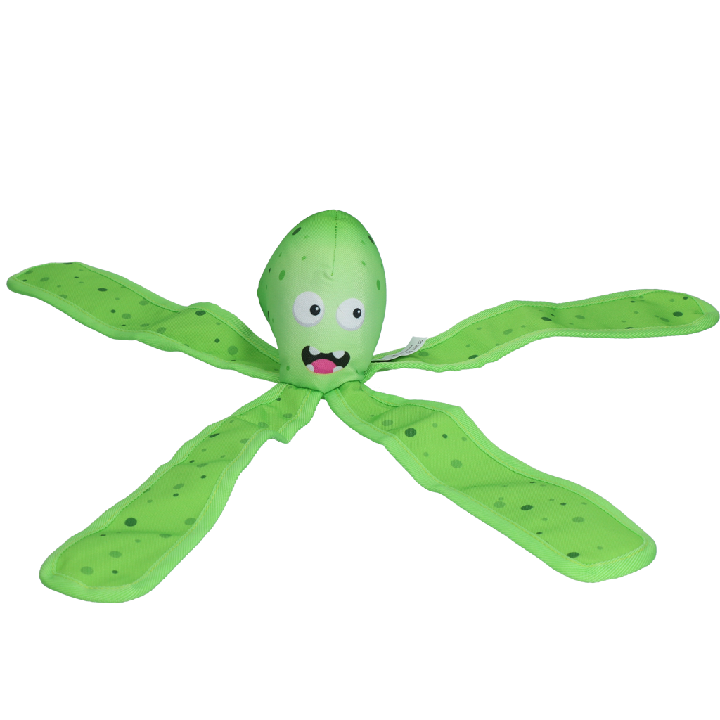Dog Comets Alien Octo L Green product photo