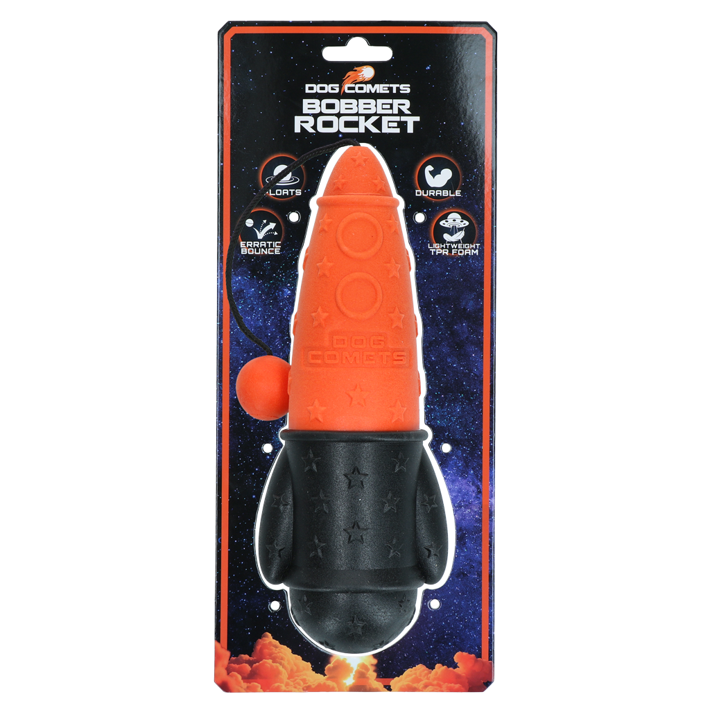 Dog Comets Bobber Rocket - Orange