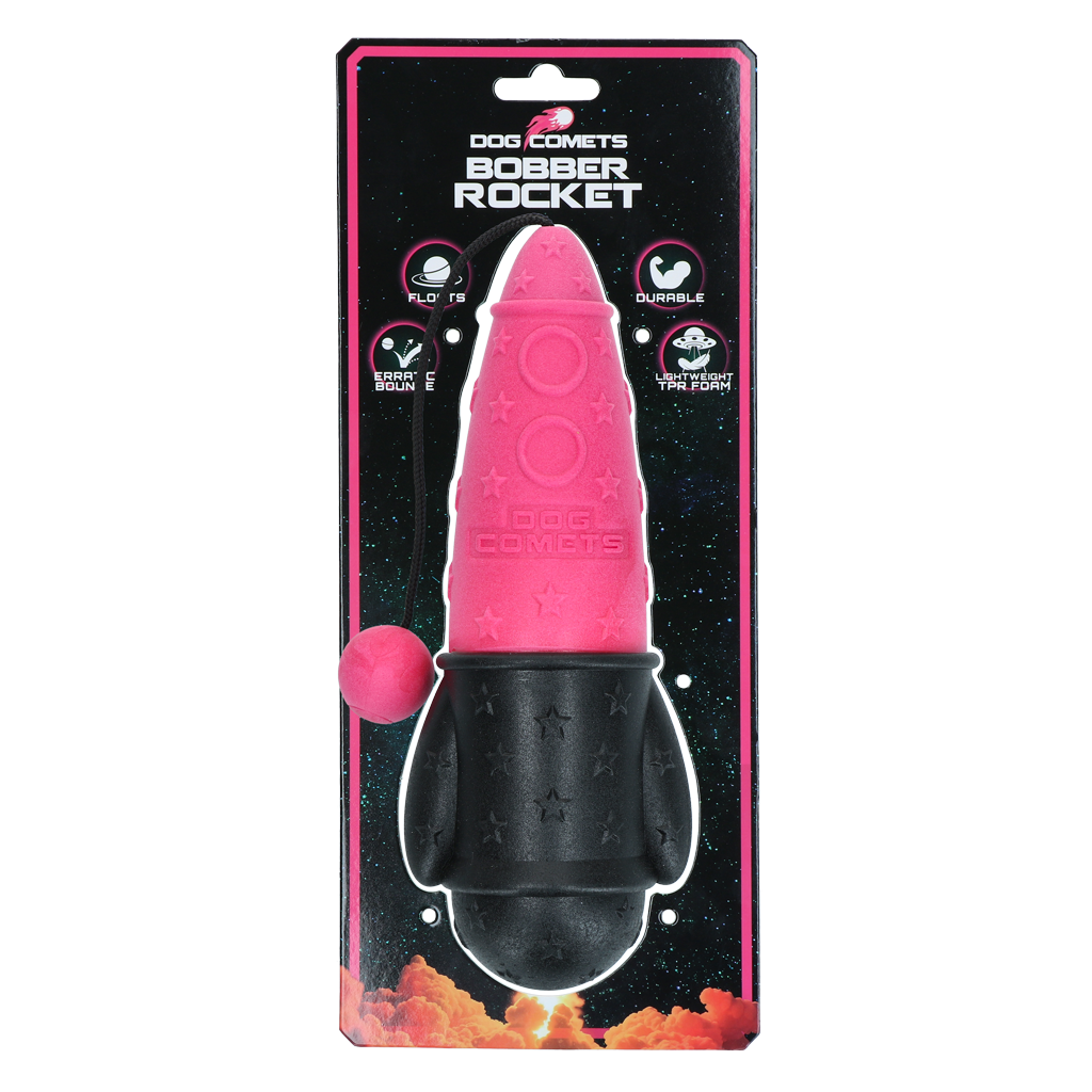 Dog Comets Bobber Rocket - Pink