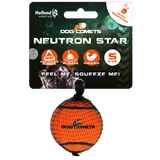 Dog Comets Neutron Star Tennis Ball With Squeaker S Orange - dog toy