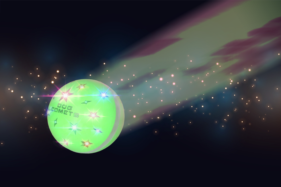 Dog Comets Helix Green product photo