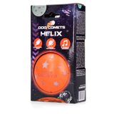Dog Comets Helix Orange - dog toy