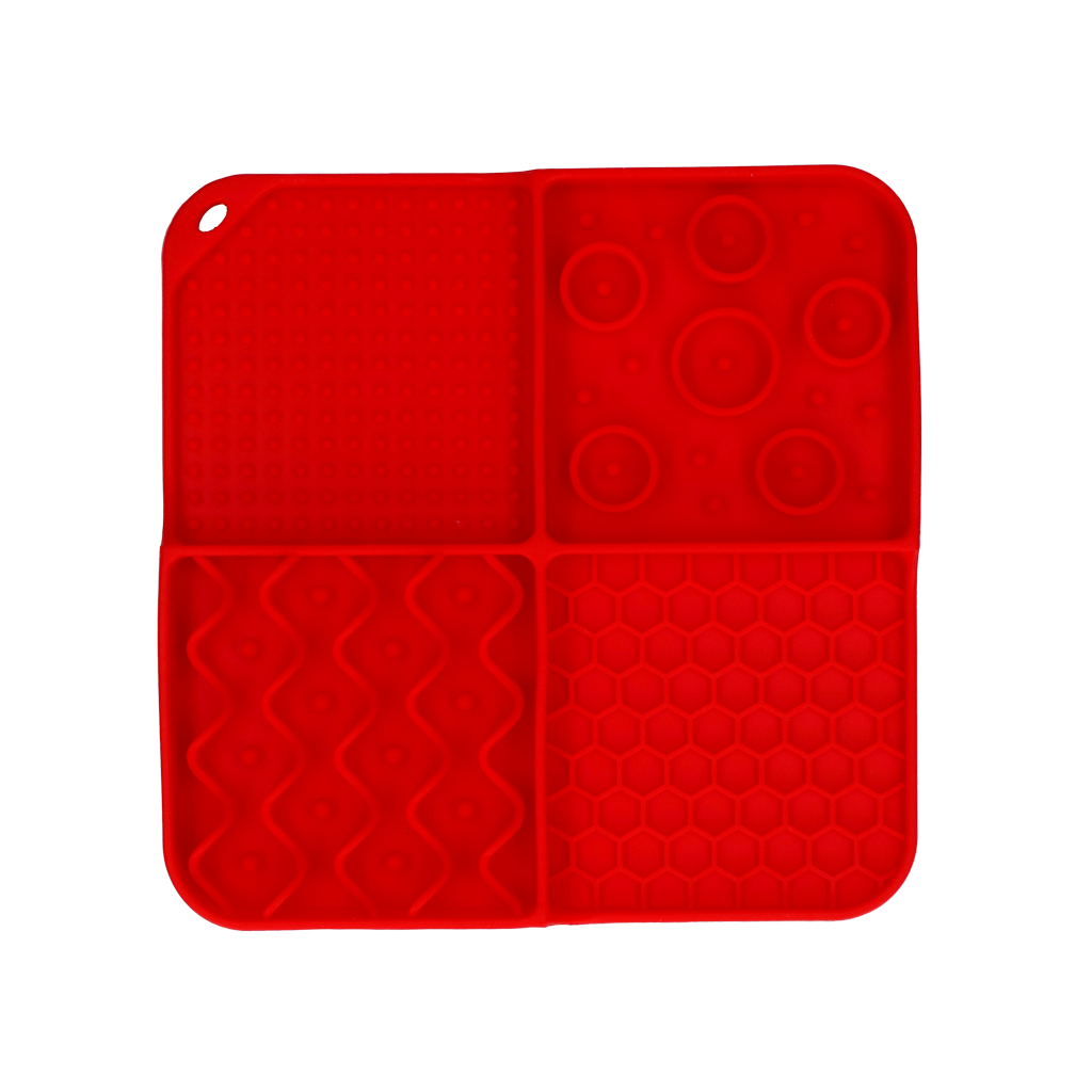 Eat Slow Live Longer Lick Mat Dimensions Rectangle detail 2