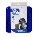 Eat Slow Live Longer Lick Mat Dimensions Rectangle detail 5