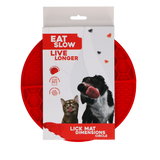 Eat Slow Live Longer Lick Mat Dimensions Circle product image