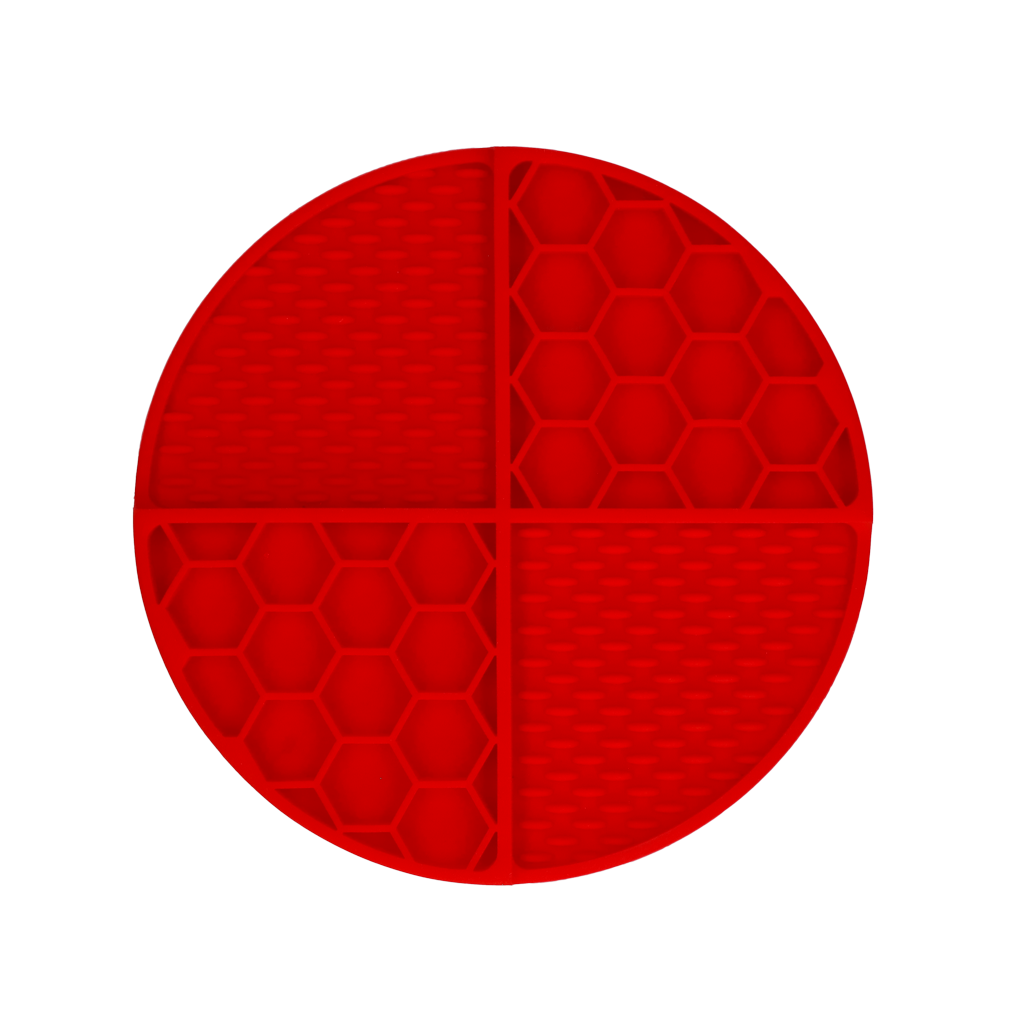 Eat Slow Live Longer Lick Mat Dimensions Circle detail 2