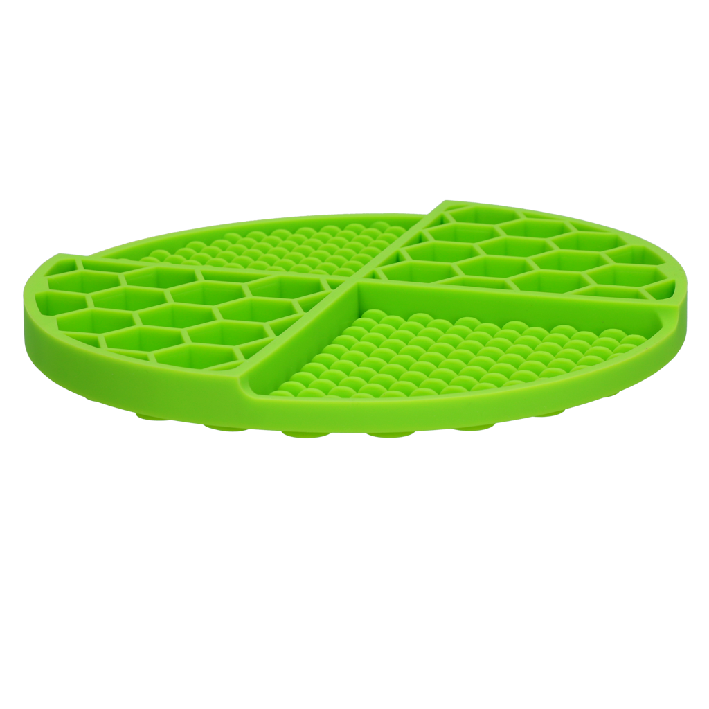 Eat Slow Live Longer Lick Mat Dimensions Circle detail 15
