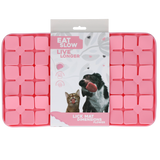 Eat Slow Live Longer Lick Mat Dimensions Flower detail 4