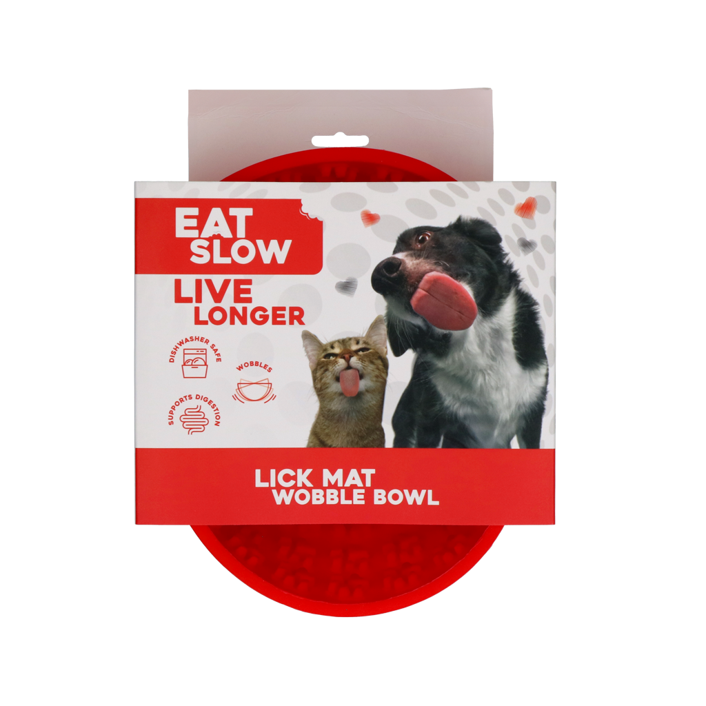 Eat Slow Live Longer Lick Mat Wobble Bowl product image