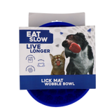 Eat Slow Live Longer Lick Mat Wobble Bowl detail 4