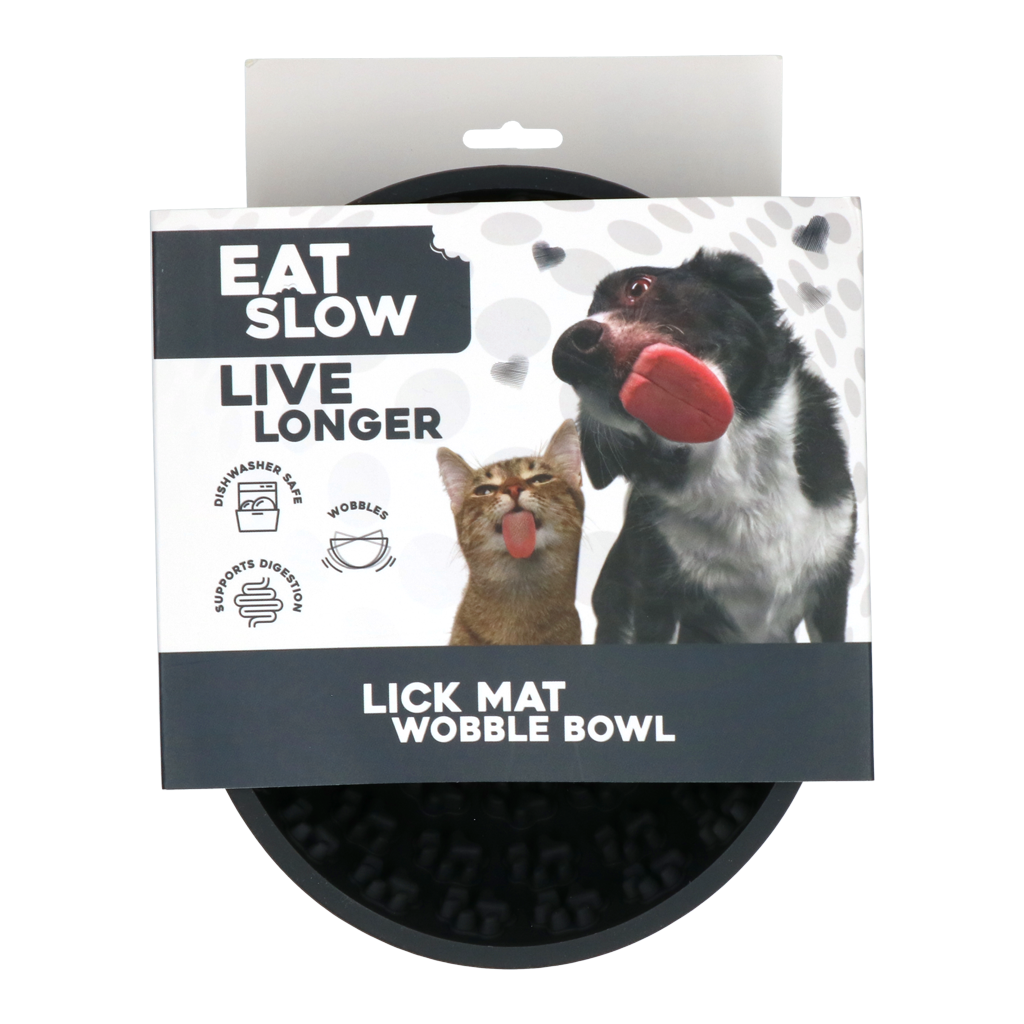 Eat Slow Live Longer Lick Mat Wobble Bowl detail 7