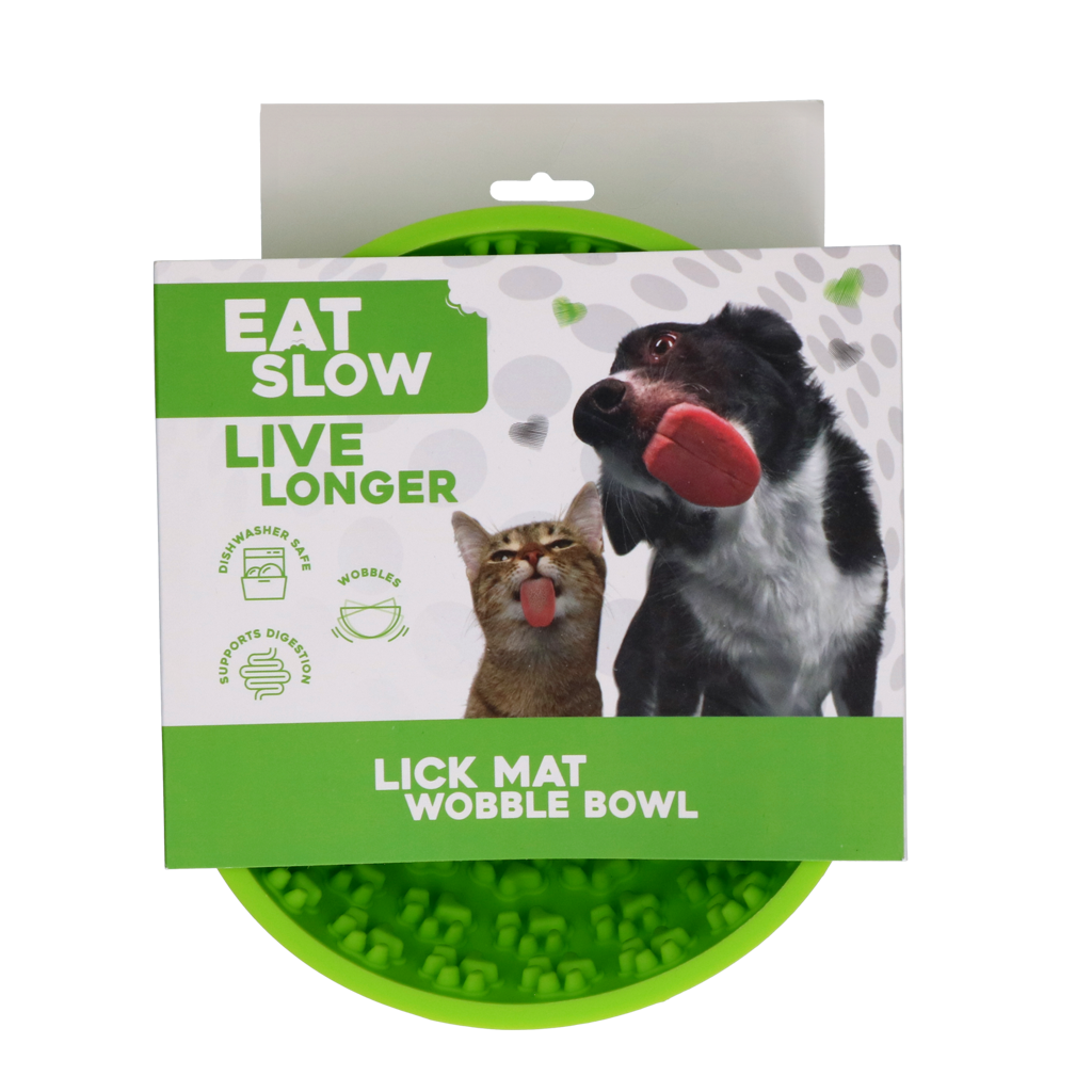 Eat Slow Live Longer Lick Mat Wobble Bowl detail 10