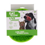 Eat Slow Live Longer Lick Mat Wobble Bowl detail 10
