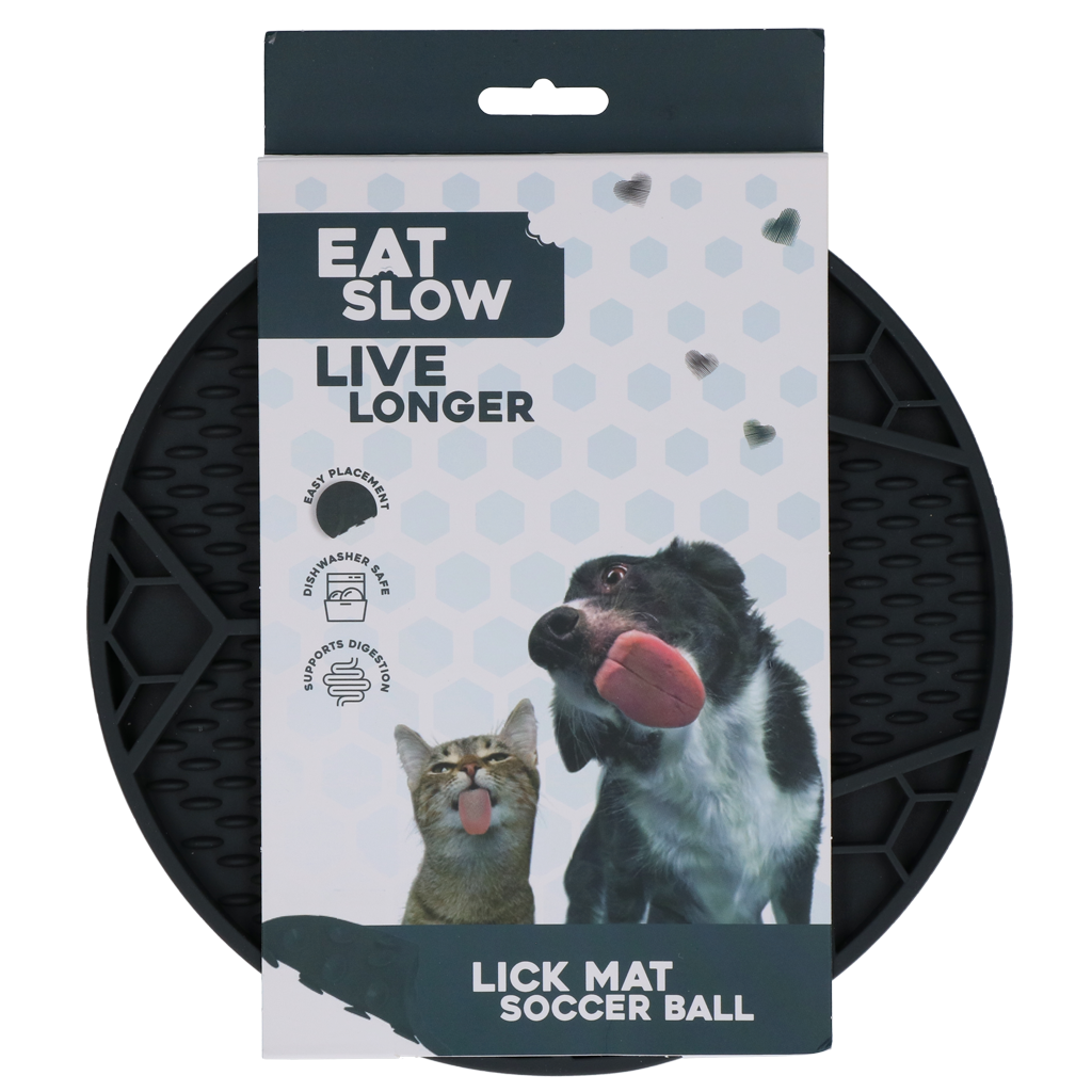 Eat Slow Live Longer Lick Mat Soccer Ball detail 4