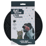 Eat Slow Live Longer Lick Mat Soccer Ball detail 4