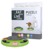 Eat Slow Live Longer Puzzle Circle product image