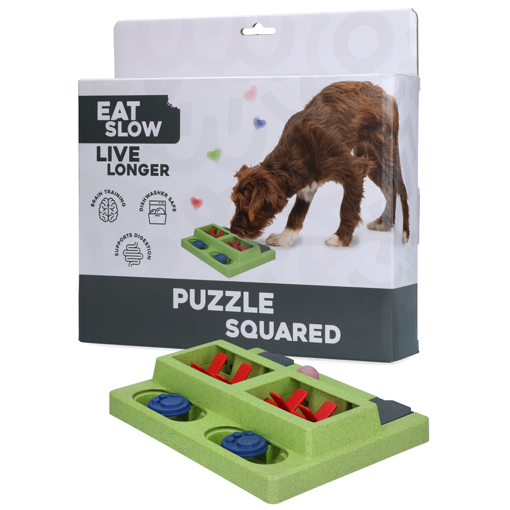 Eat Slow Live Longer Puzzle Squared product image