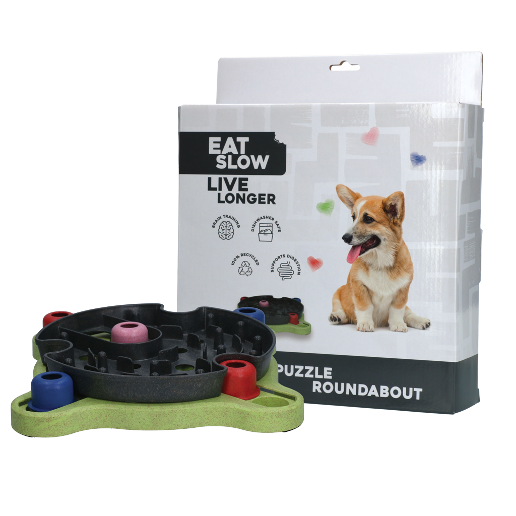 Eat Slow Live Longer Puzzle Roundabout product image
