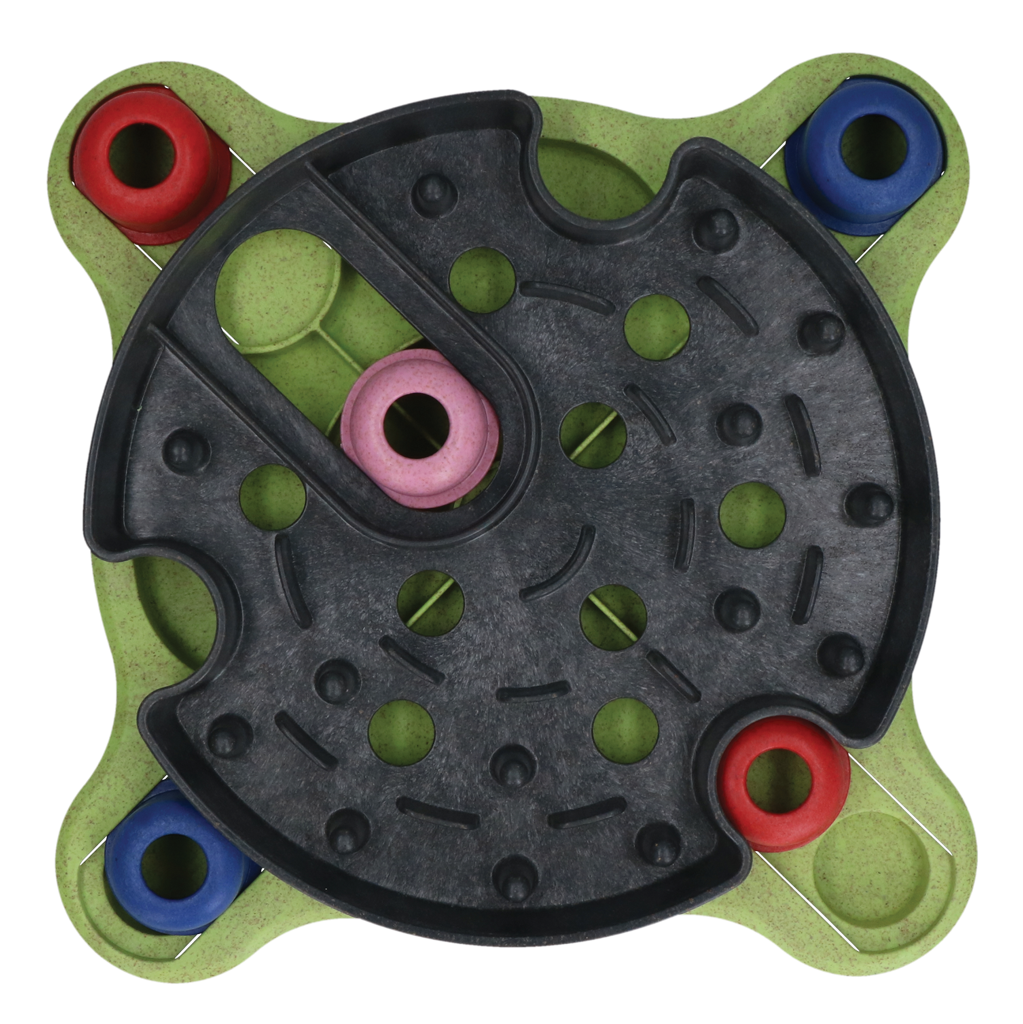 Eat Slow Live Longer Puzzle Roundabout detail 3