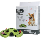 Eat Slow Live Longer Puzzle Beetle product image