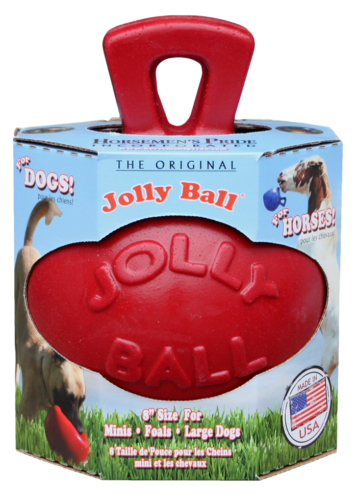 Jolly Ball Dual Red - dog toy