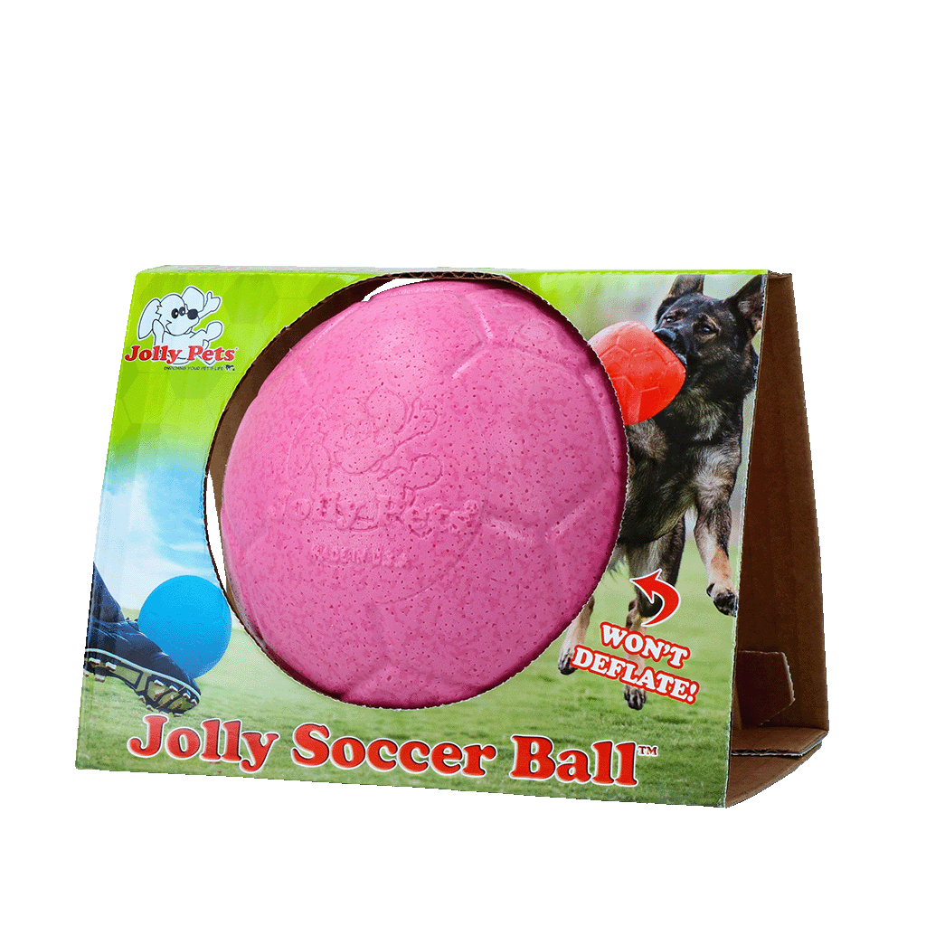 Jolly Soccer Ball Pink S (15 cm) dog toy