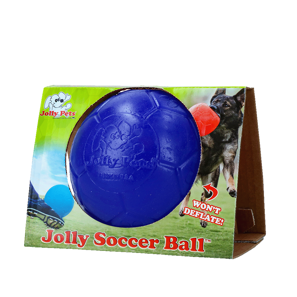 Jolly Soccer Ball Blue S (15 cm) dog toy