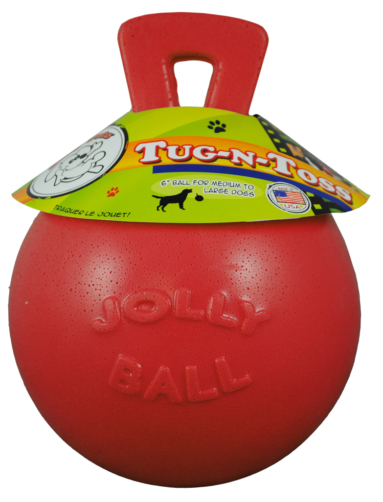 Jolly Tug-n-Toss Red L (20 cm) - dog toy
