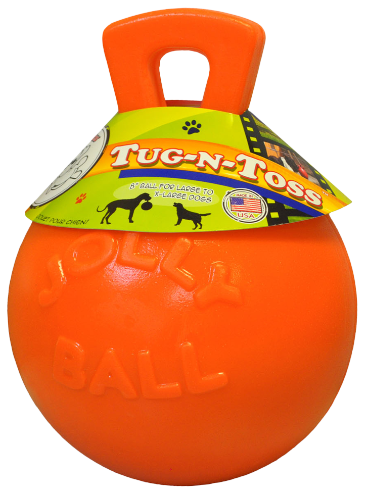 Jolly Tug-n-Toss Orange L (20 cm) - dog toy