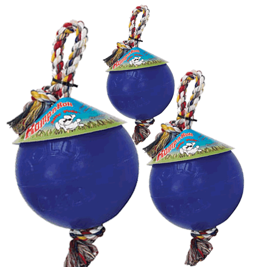 Jolly Romp-n-Roll Blue S (10 cm) variant group photo