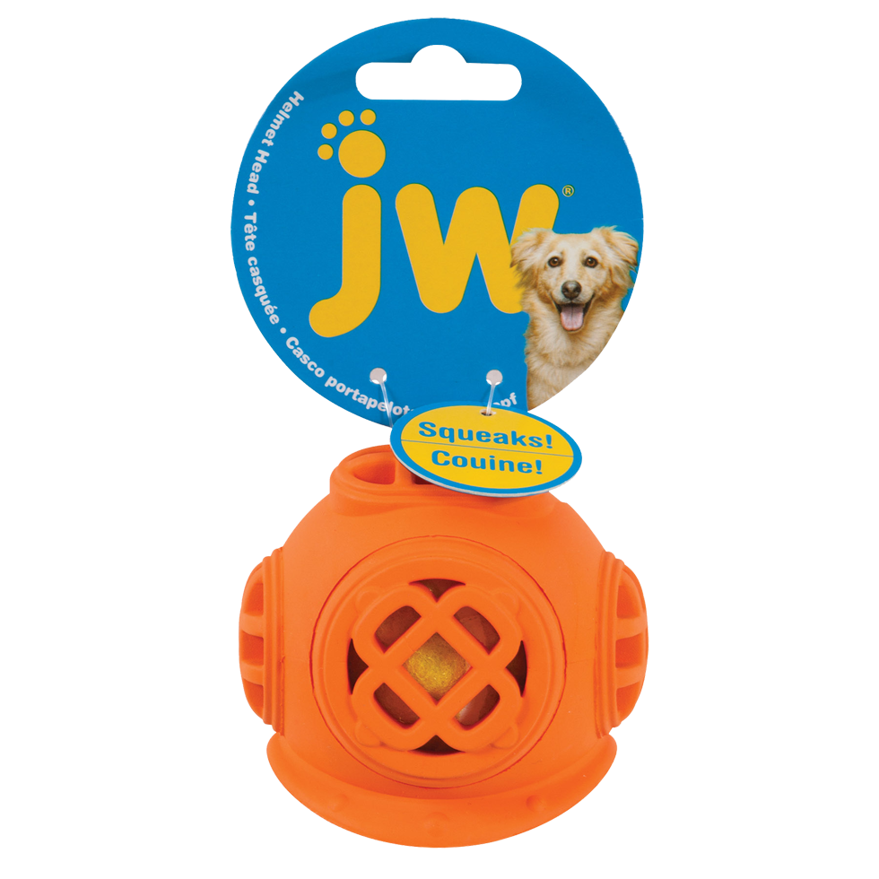 JW Helmet Heads Diver - dog toy