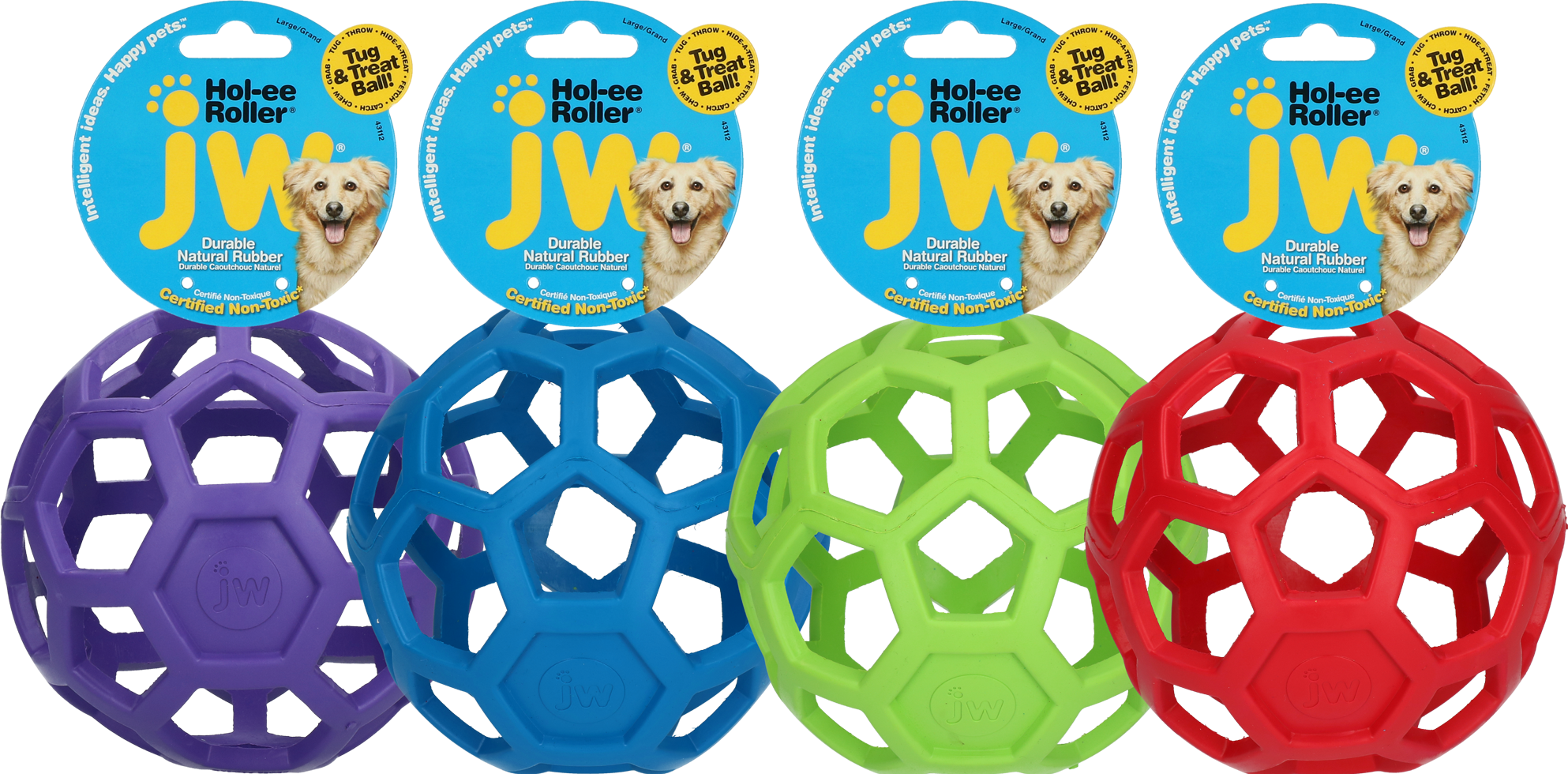 JW Hol-ee Roller assorted Jumbo - 19 cm - dog toy