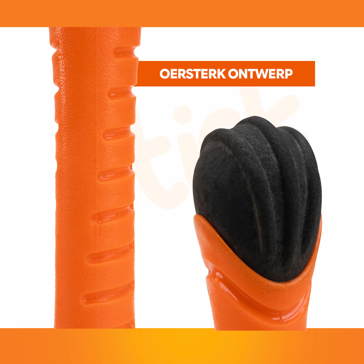 WK Apporteerstick — Color: Oranje, Size: S