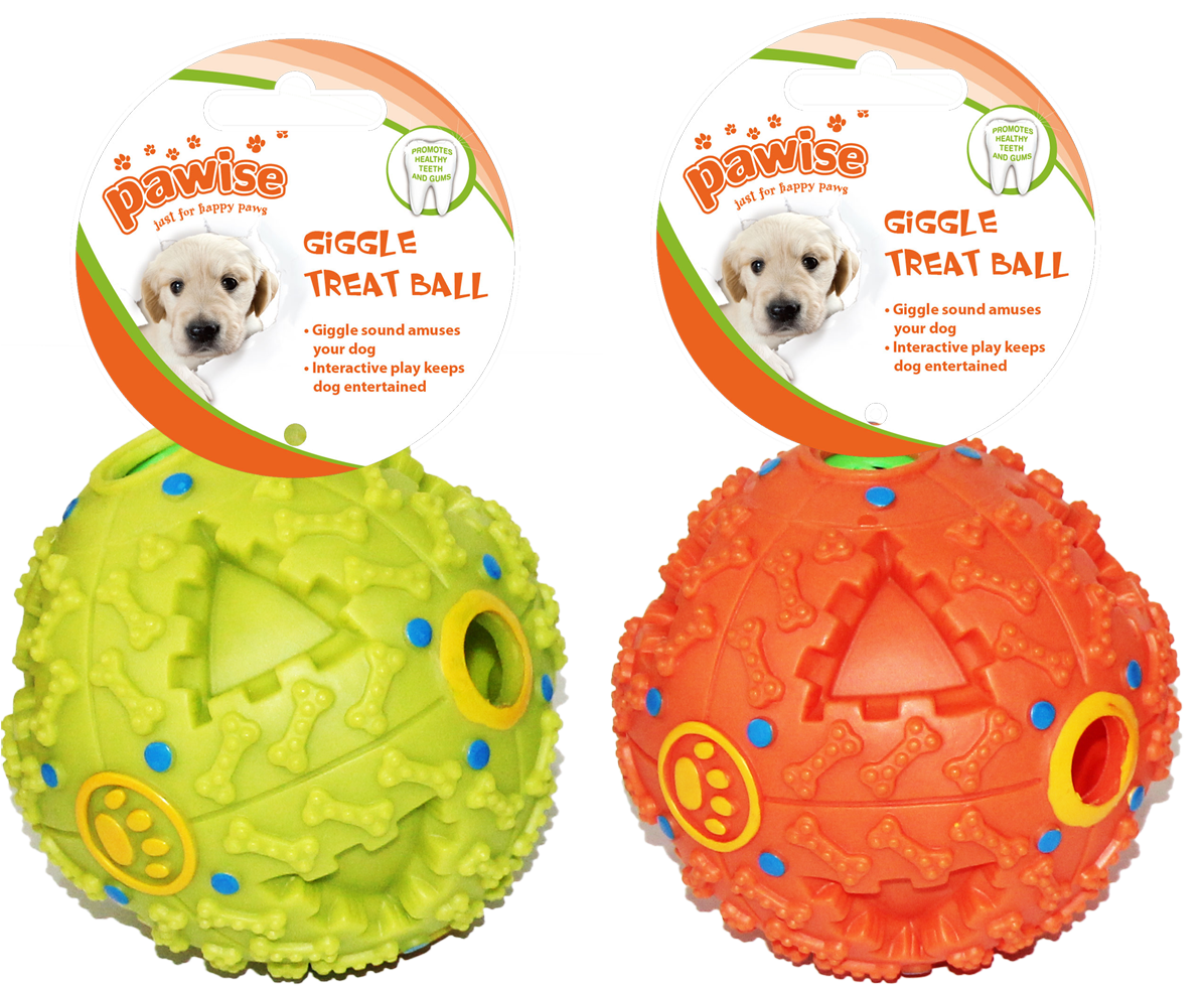 Pawise Giggle Treat Ball product image