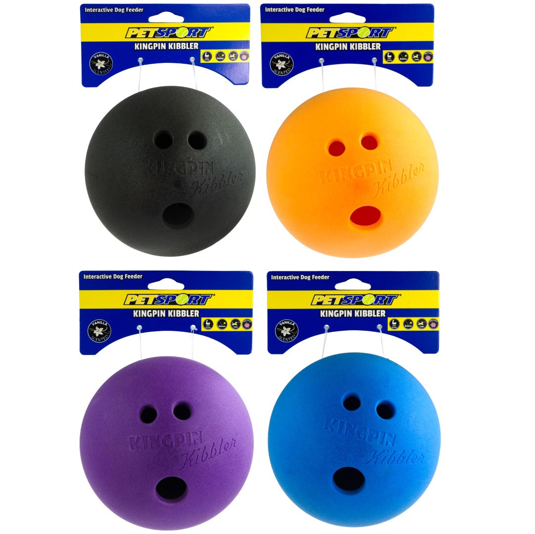 Petsport Kingpin Kibbler Black variant group photo