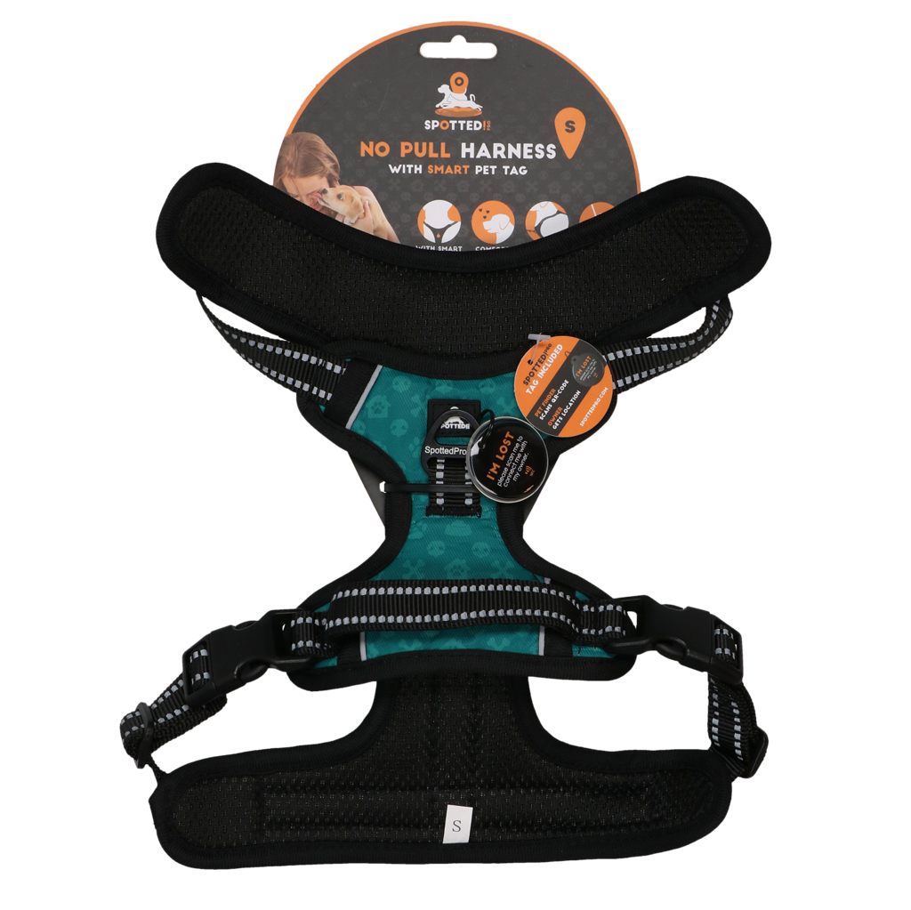 Spotted! Pro No Pull Harnas Green S - dog product