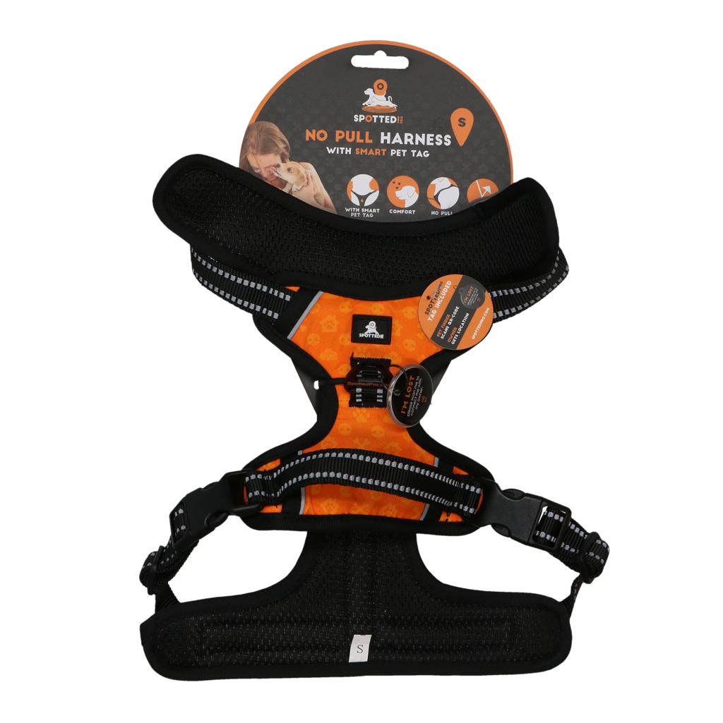 Spotted! Pro No Pull Harnas Orange S - dog product