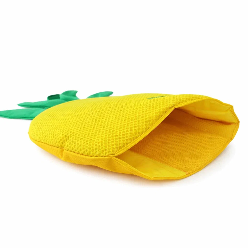 AFP Green Rush pineapple play mat in retail packaging