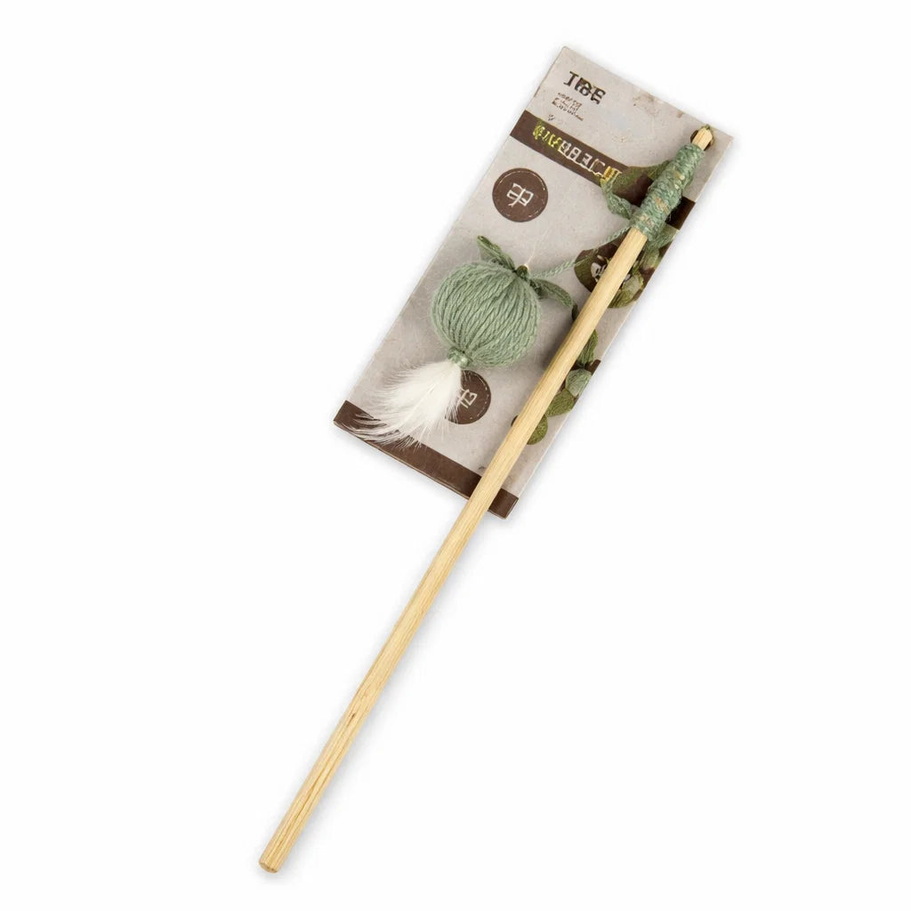 Lambswool Fluffer Cat Toy