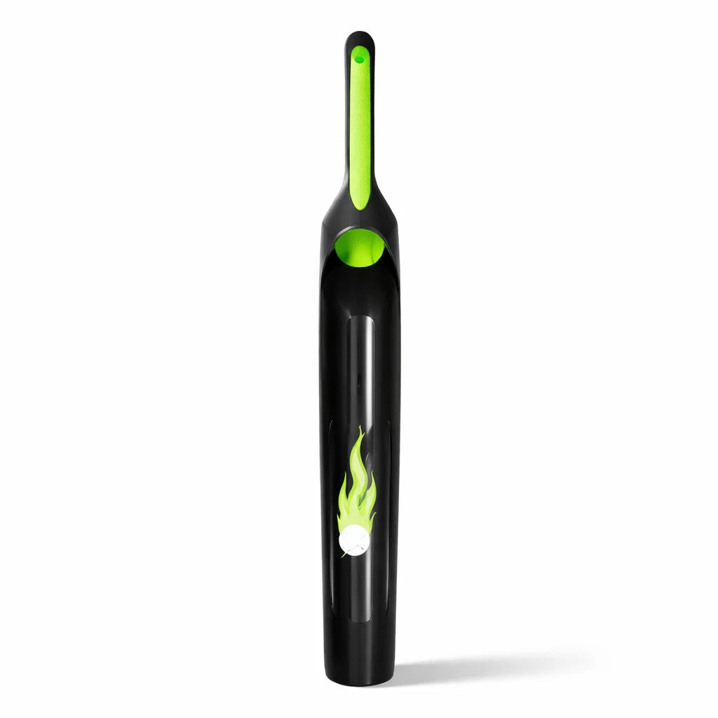 Dog ball launcher for throwing tennis balls during fetch play