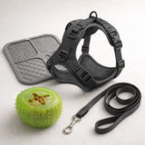 Dog walking routine bundle with harness, leash and enrichment toys